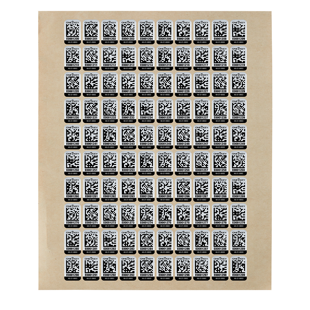 

Milwaukee ONE-KEY Asset ID Tag Small for Metal Surface (100pc)