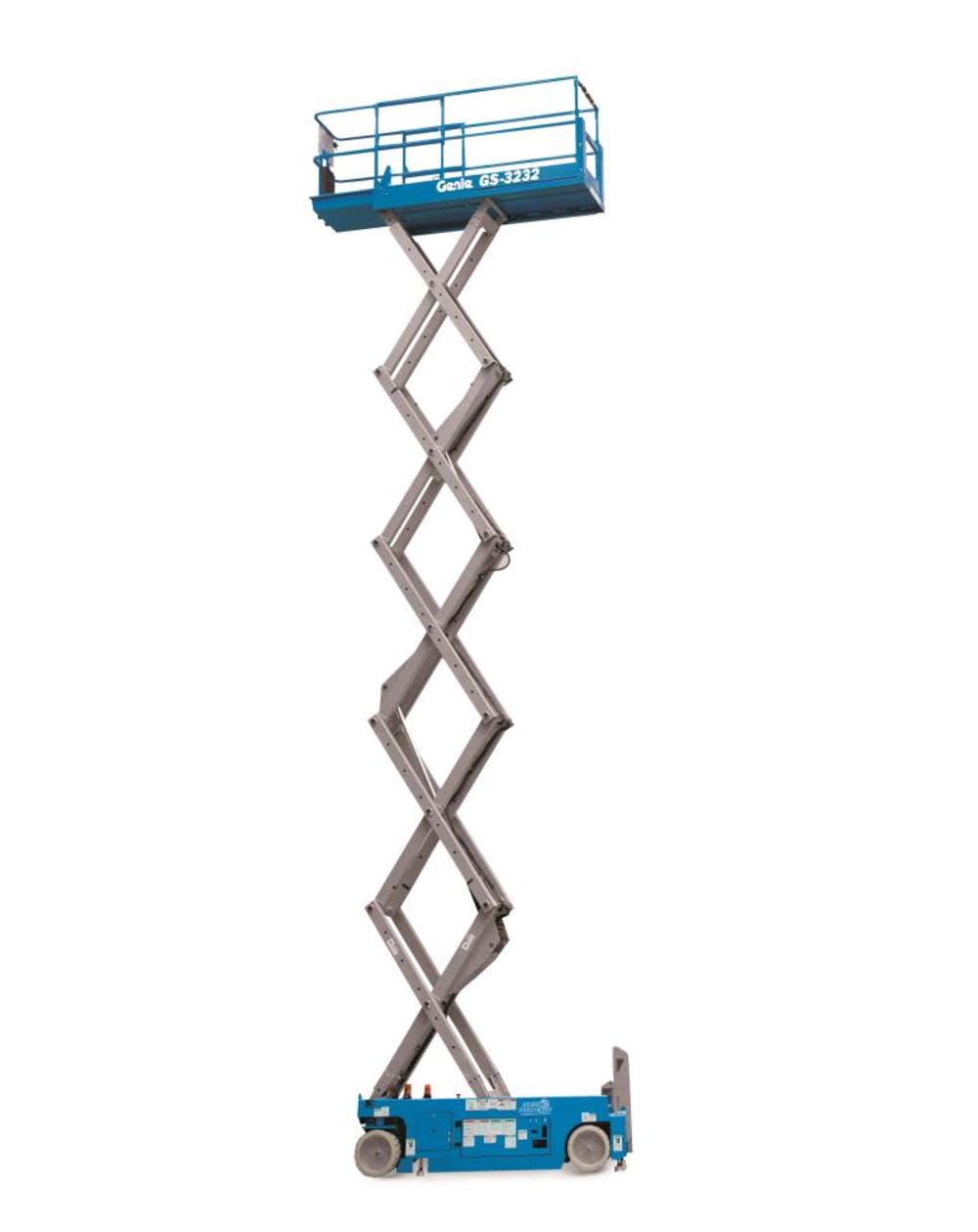 Genie 32' Scissor Lift 32in Width Electric with E-Drive GS-3232E