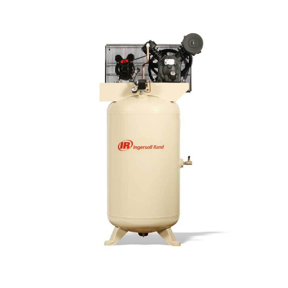 

Ingersoll Rand 5 HP 80 gal 230 V 1 Ph Vertical Air Compressor