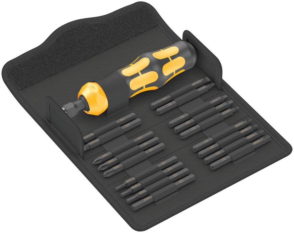 

Wera Tools 19pc Kraftform Kompakt 900 Imperial Set 1