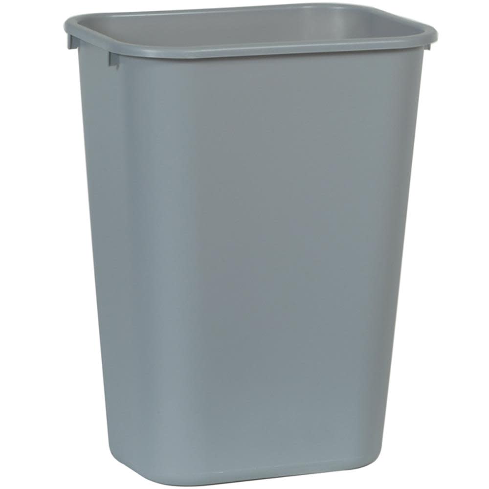 

Rubbermaid Large Gray Wastebasket