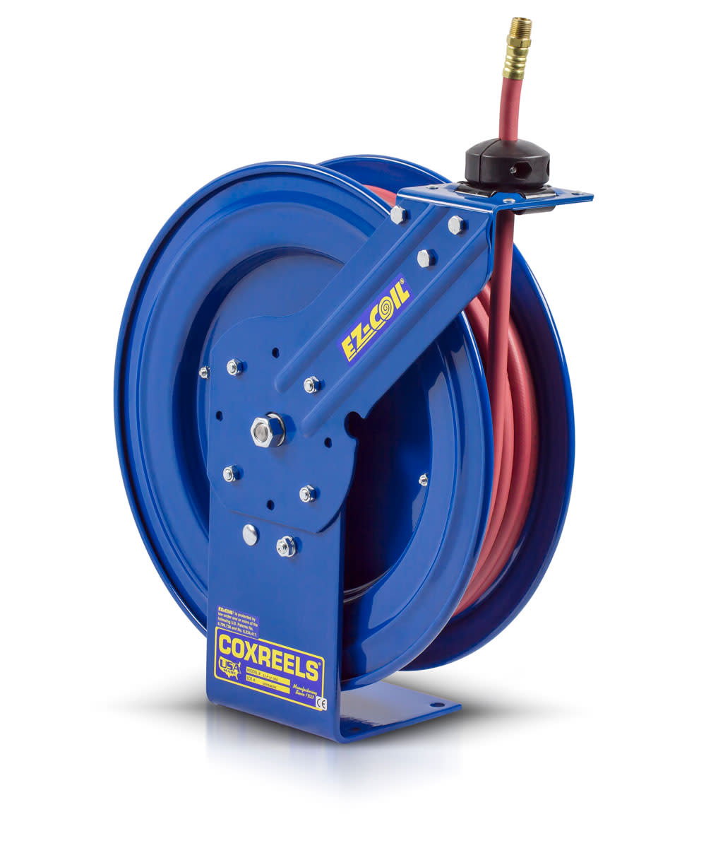 

Coxreels 3/8 in x 50 ft Safety System Spring Driven Hose Reel 300 PSI