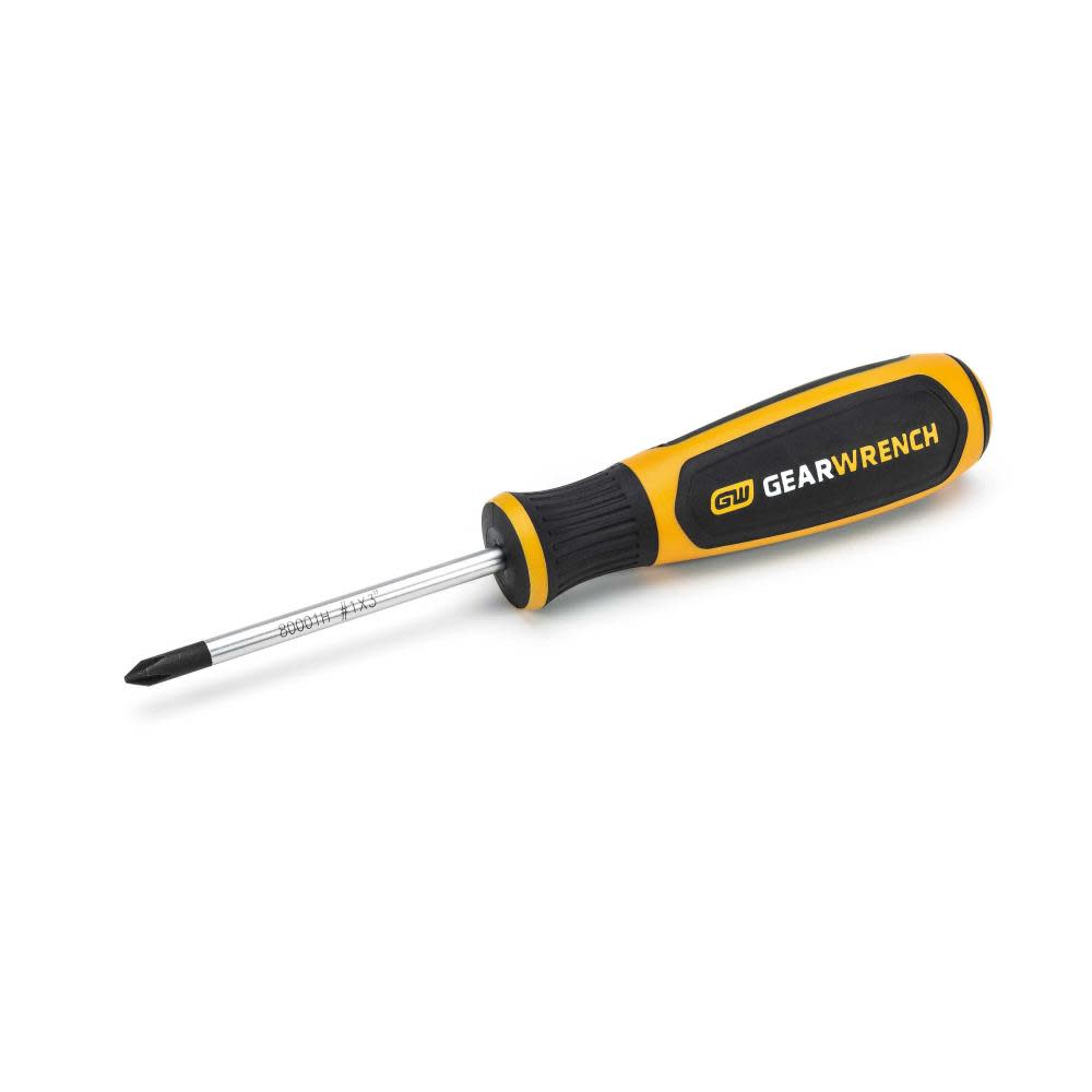 

GEARWRENCH #1 x 3" Phillips Dual Material Screwdriver