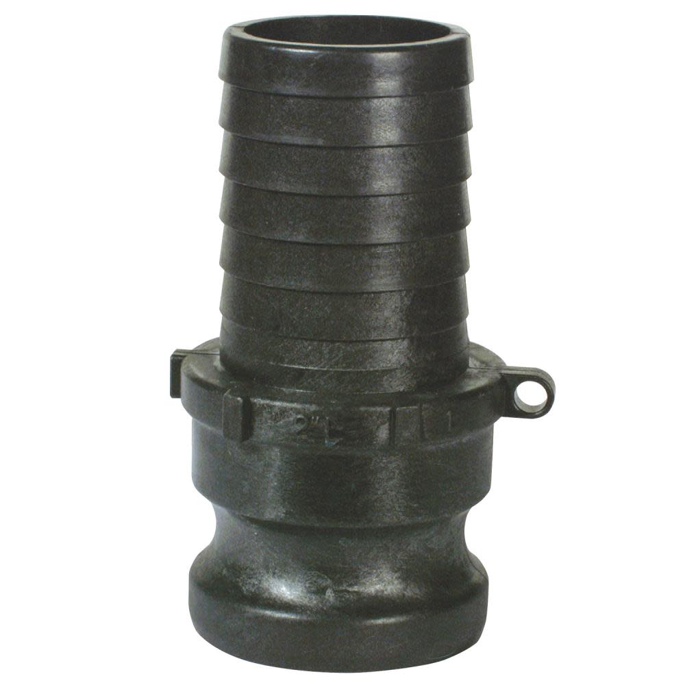 

Apache Hose 2 In. Part E Male Poly Cam & Groove Coupler
