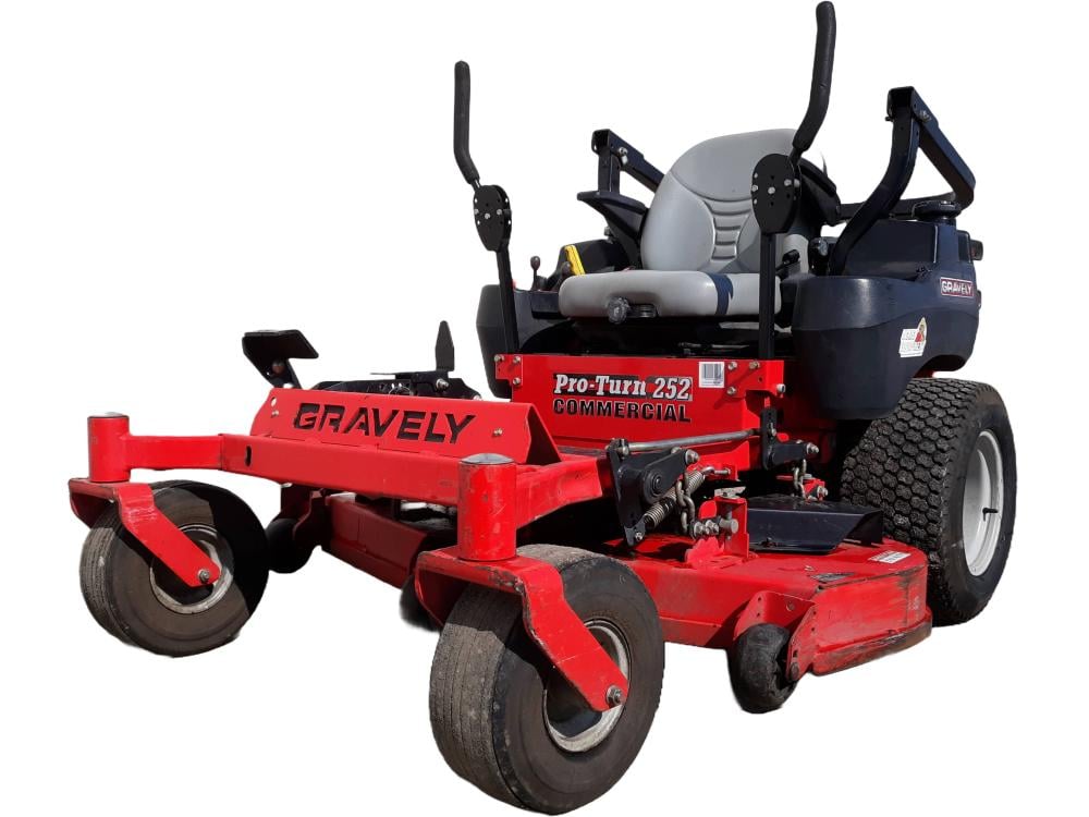 Gravely 52 Inch 27HP 852 cc Gasoline Zero Turn Lawn Mower Used 2009 252 Acme Tools