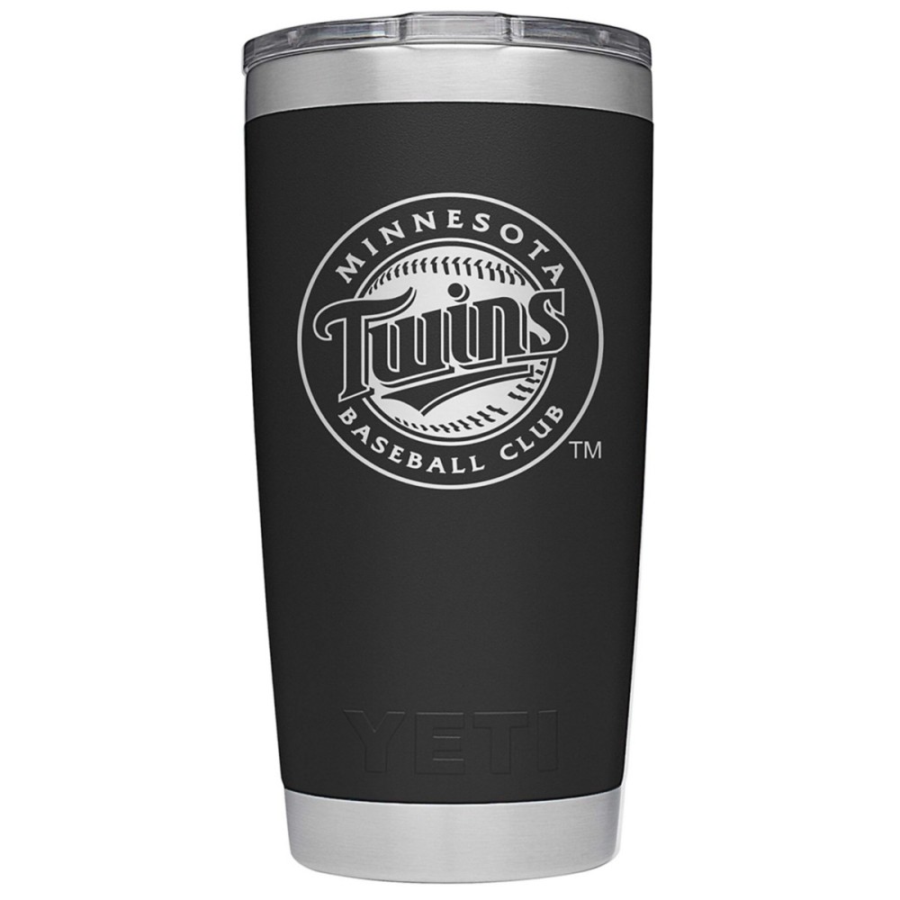 Yeti 20 Oz Minnesota Twins Rambler Black 28100000532 from Yeti Acme Tools