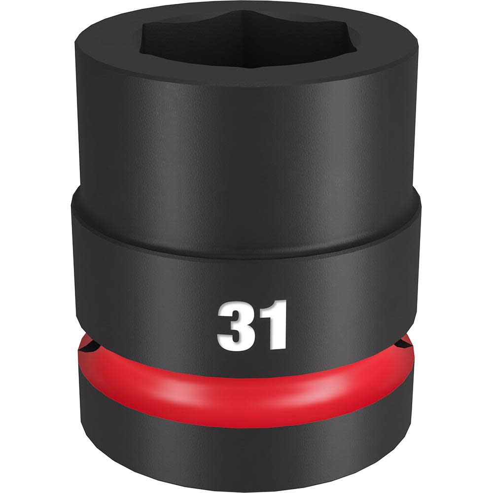 Milwaukee Impact Socket 1" Drive 31mm Standard 6 Point