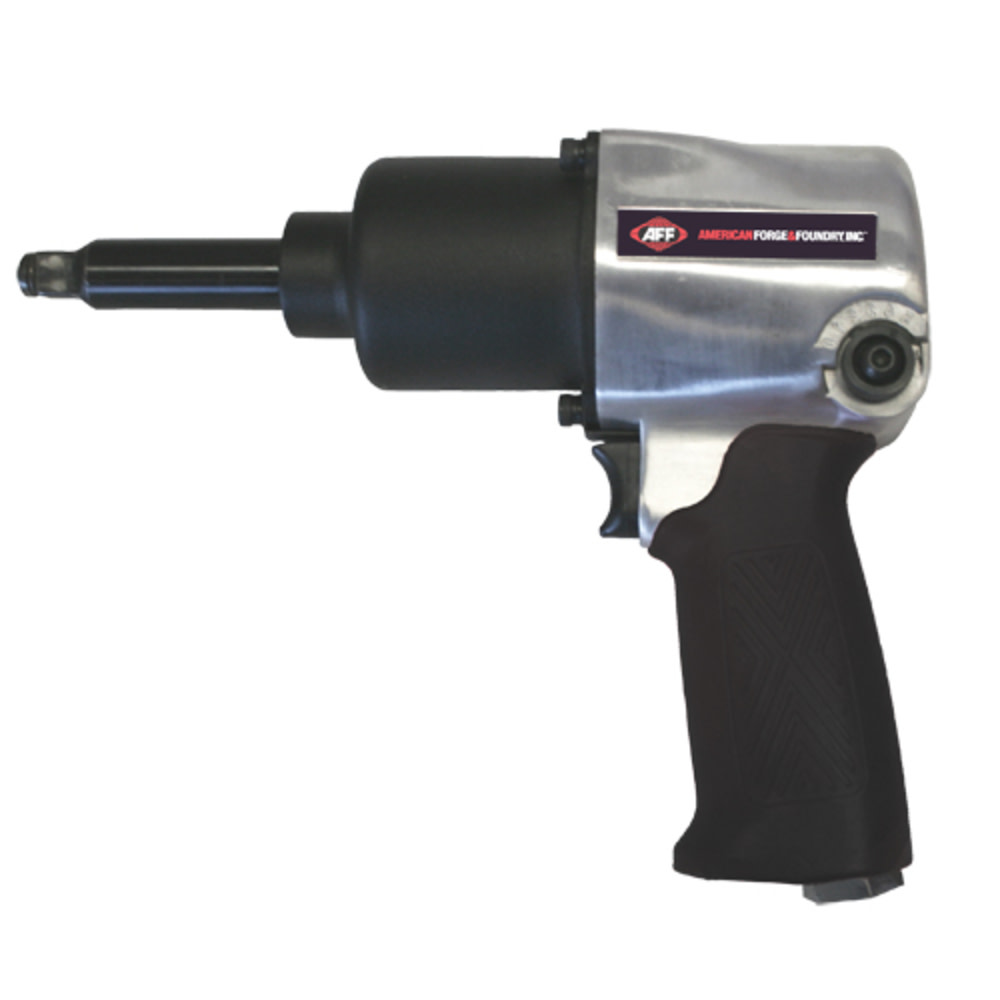 Extended Anvil 1/2 in Professional Air Impact Wrench With 2 in 
