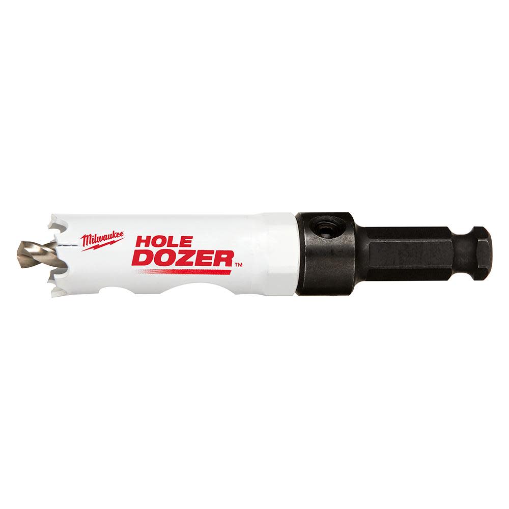 Milwaukee 3/4inch HOLE DOZER Bi-Metal Hole Saw with Arbor