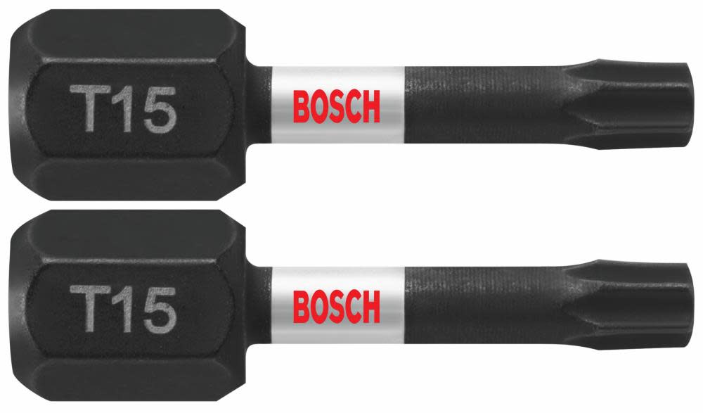 

Bosch 2 pc. Impact Tough 1 In. Torx #15 Insert Bits