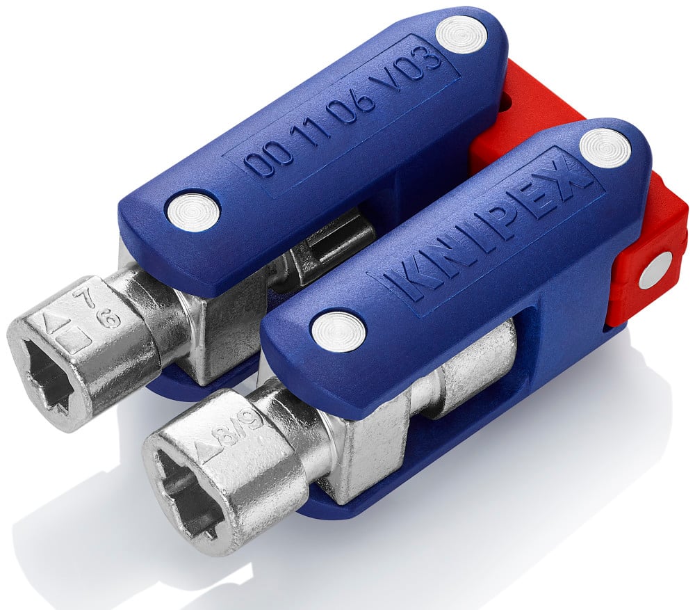 Dual Control Key Envelope Knipex 5 Inch Length Zinc Die-Cast Double Joint Control Cabinet Key 00 ...