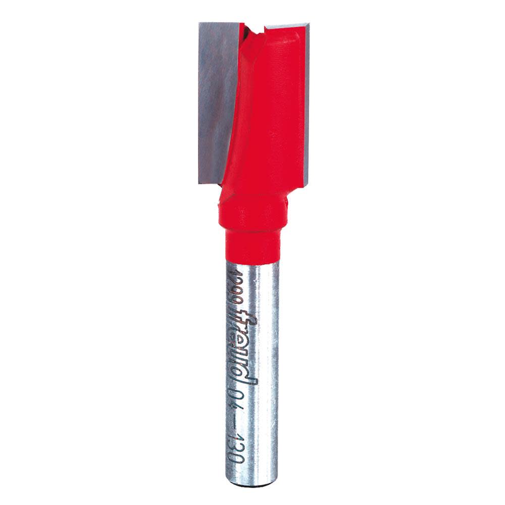 Freud 1/2 In. (Dia.) Double Flute Straight Bit with 1/4 In. Shank