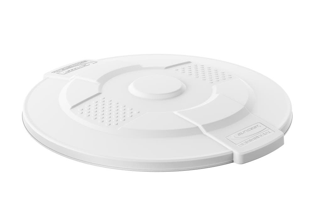 

Suncast Plastic Utility Trash Lid - 44 Gallon White