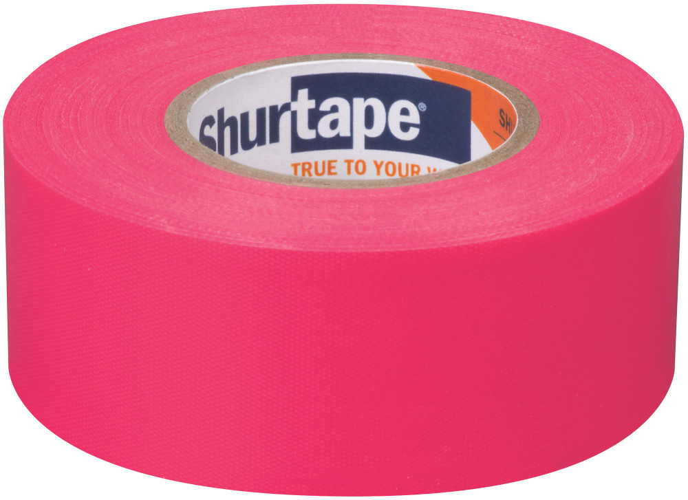 

Shurtape FM 200 Non Adhesive Flagging Tape Fluorescent Red