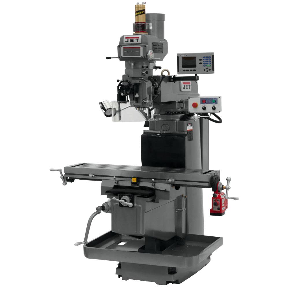 

JET JTM-1254VS 200S DRO X PFD APDB Vertical Milling Machine