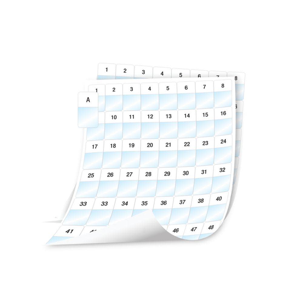 

Dymo XTL 1" x 1 5/8" Laminated Wire/Cable Wrap Sheet Labels