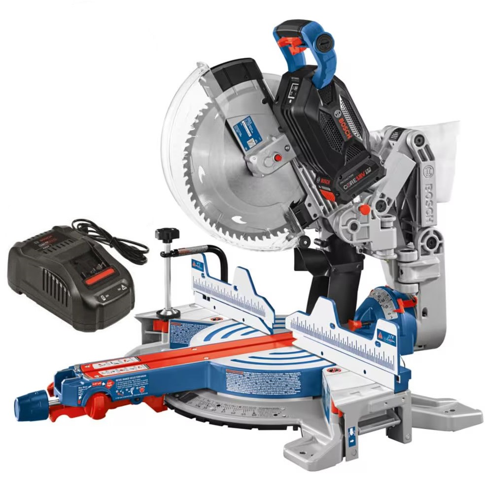 Bosch cordless outlet mitre saw