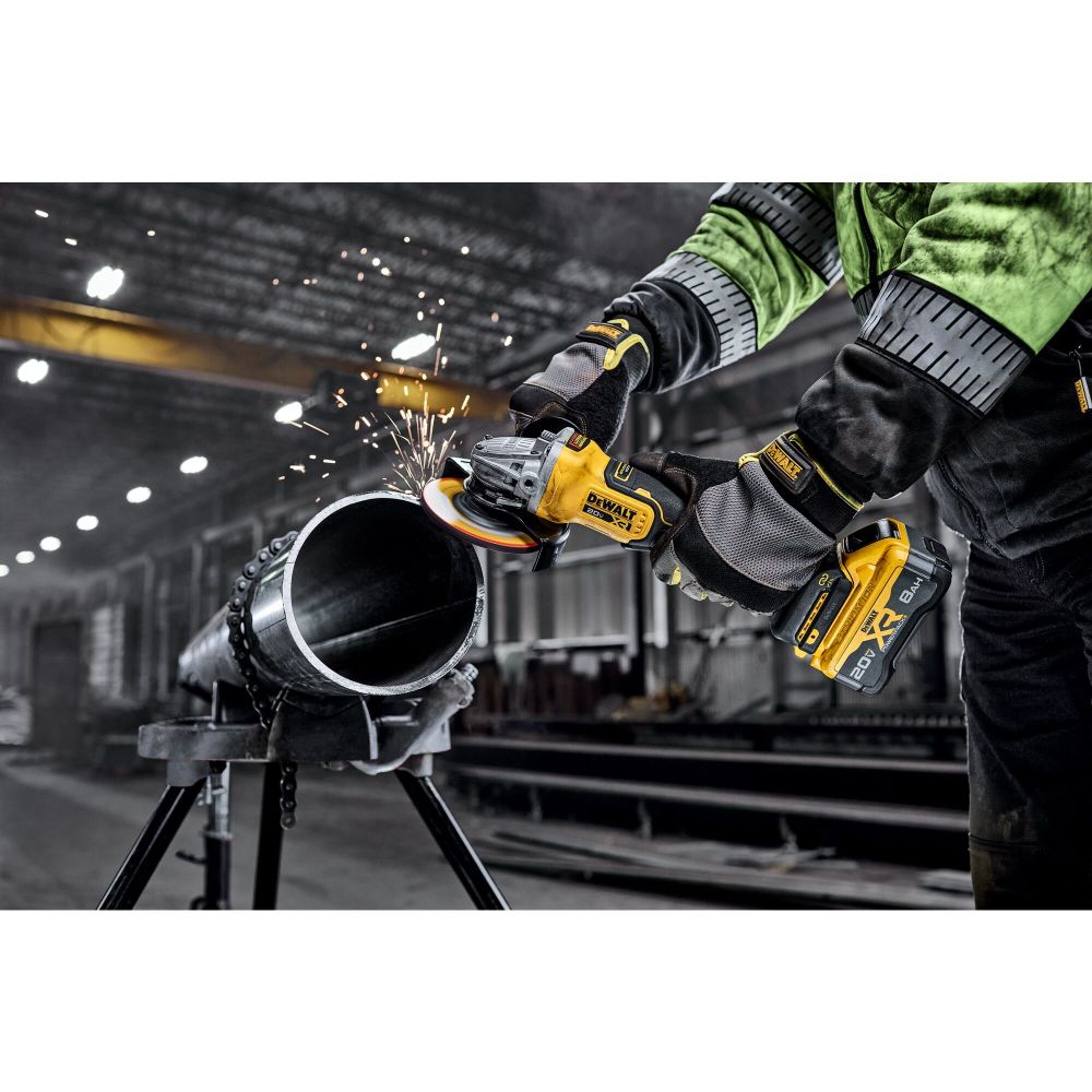 DEWALT 20V MAX XR 4 1 2 Inch 5 Inch Grinder Bare Tool DCG410VSB Acme Tools