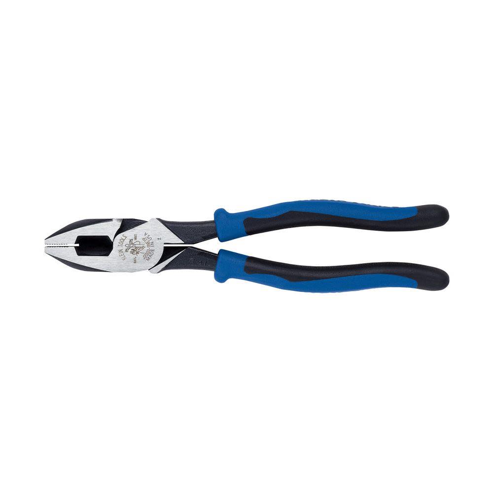 

Klein 9'' Journeyman High-Leverage Side-Cutting Fish Tape Pulling Pliers
