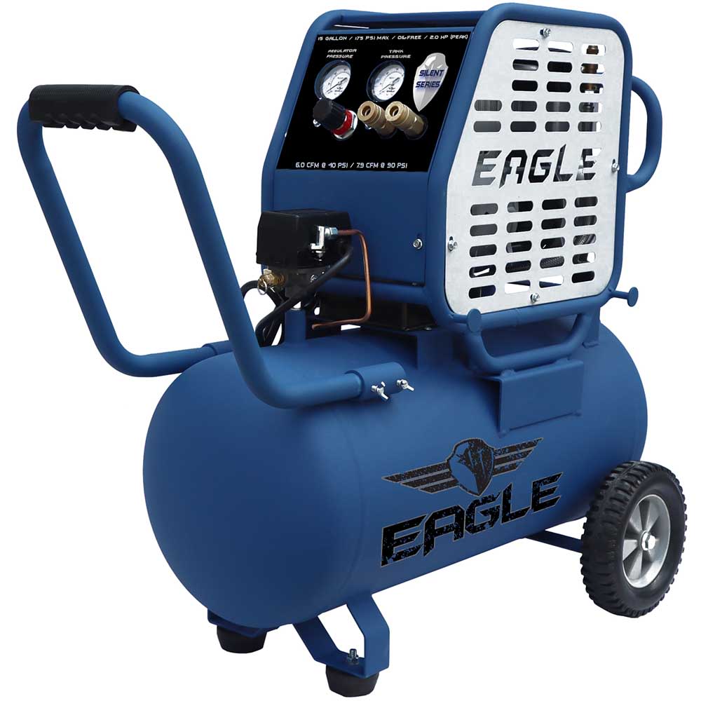 Eagle Compressor 15 Gallon Silent Series Air Compressor EA5200 from
