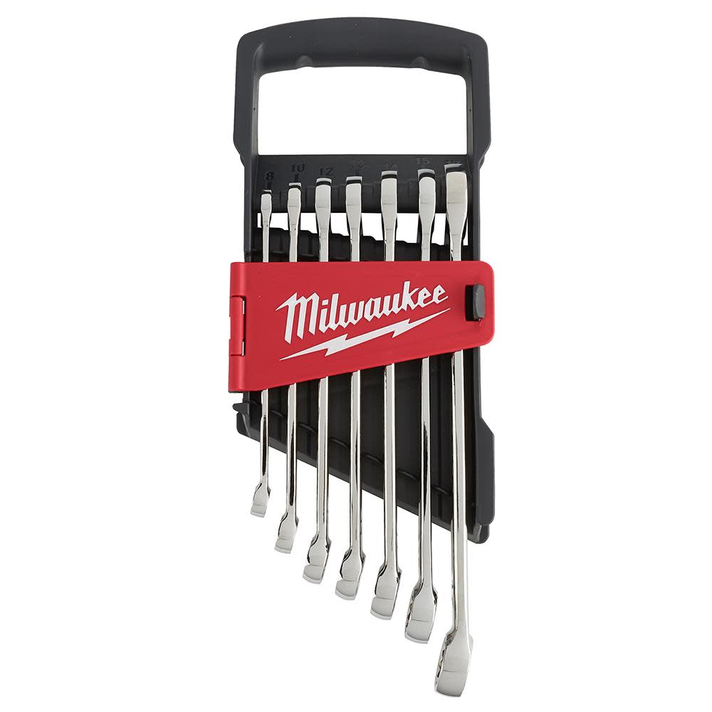 

Milwaukee 7-Piece Combination Wrench Set - Metric