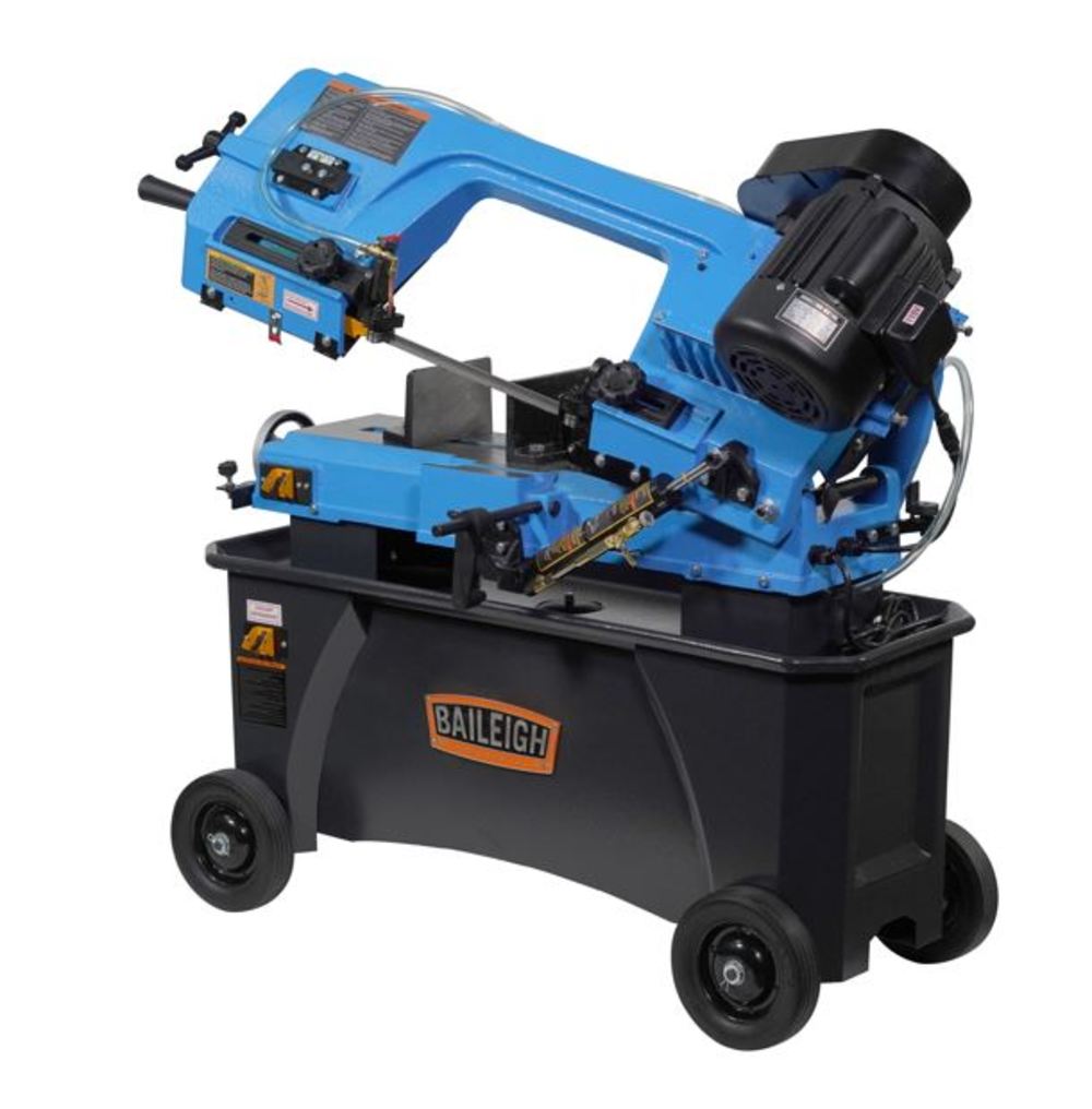Baileigh 7x12 Horizontal/Vertical Bandsaw with Coolant System BA1