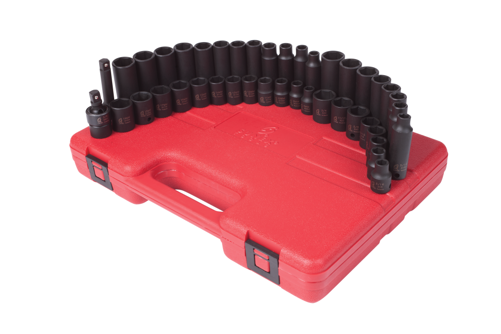 

Sunex 3/8 Inch Drive 42-Piece Master Impact Socket Set