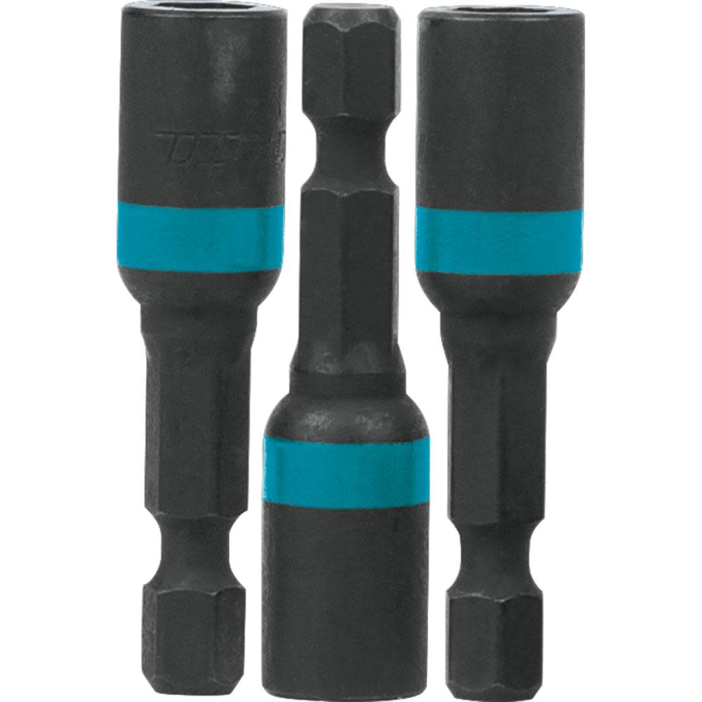 

Makita Impact X 1/4 x 1-3/4 Magnetic Nut Driver 3/pk