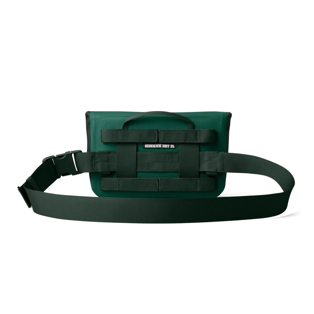 Yeti SideClick Gear Case Strap Black Forest Green