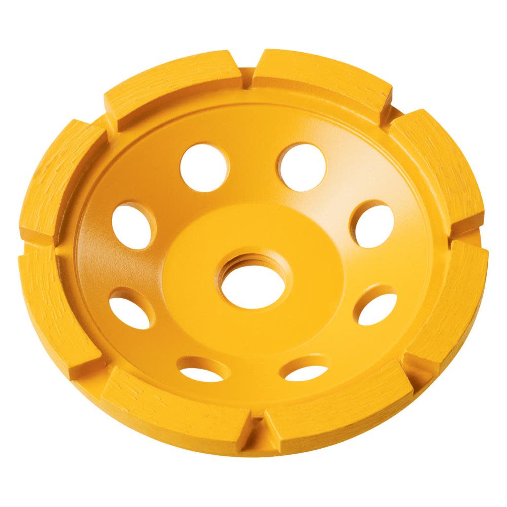 

DEWALT 4 In. Single Row Diamond Cup Grinding Wheel