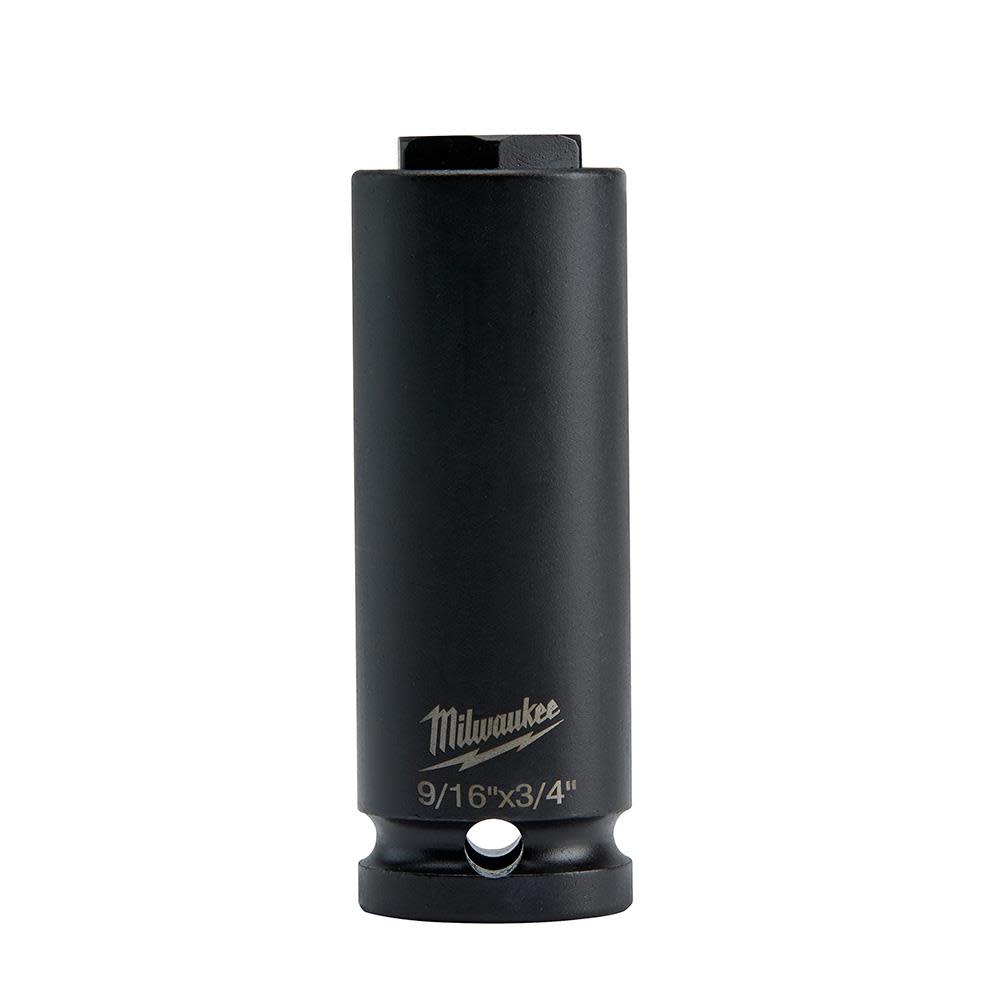 

Milwaukee SHOCKWAVE Lineman's 6PT 9/16 in. x 3/4 in. 2-in-1 Socket