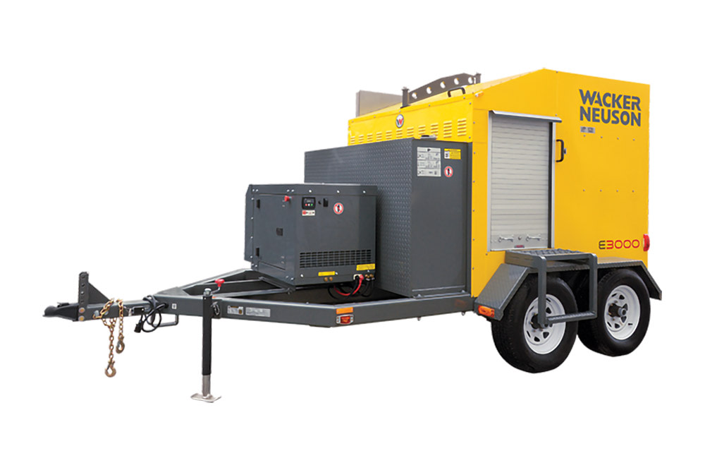 

Wacker Neuson E3000 Hydronic Surface Heater 3kW Generator