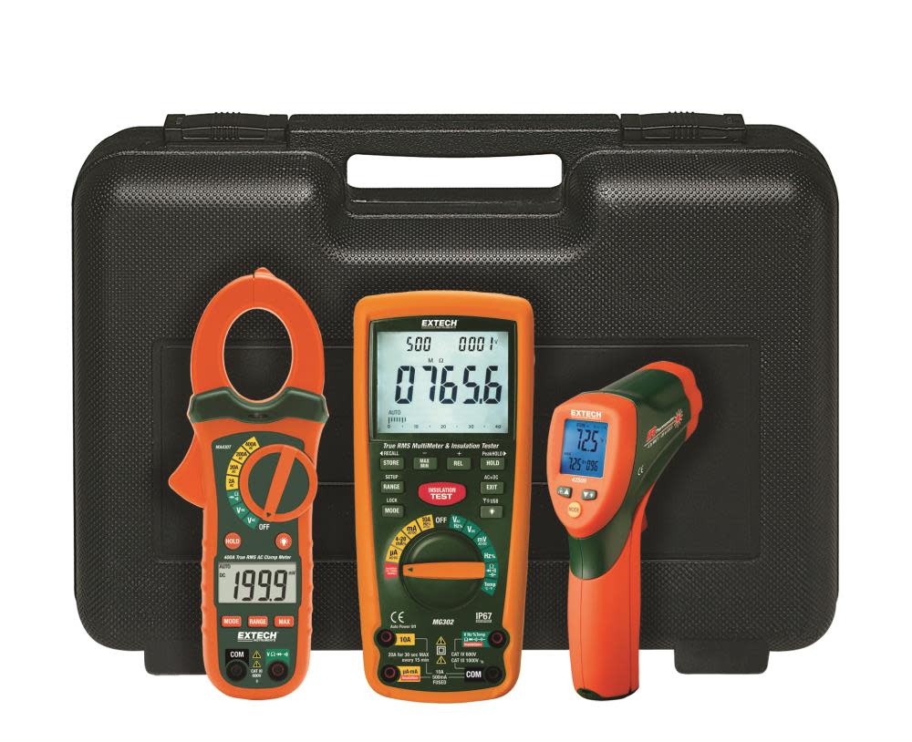 

Extech 13 Function Wireless True RMS MultiMeter/Insulation Tester