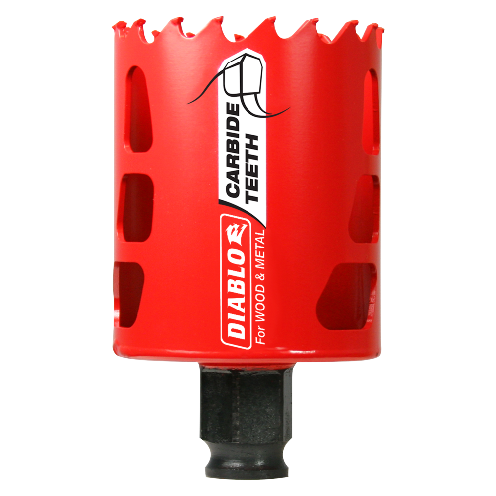 

Diablo Tools 2-1/8" (54mm) Carbide-Tip Wood & Metal Holesaw