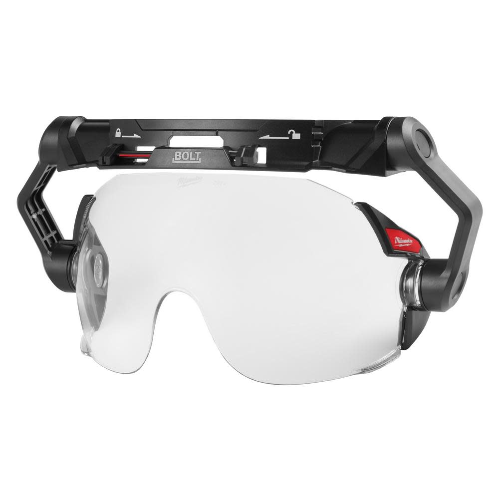 Milwaukee BOLT Eye Visor Clear Dual Coat Lens Compatible with  