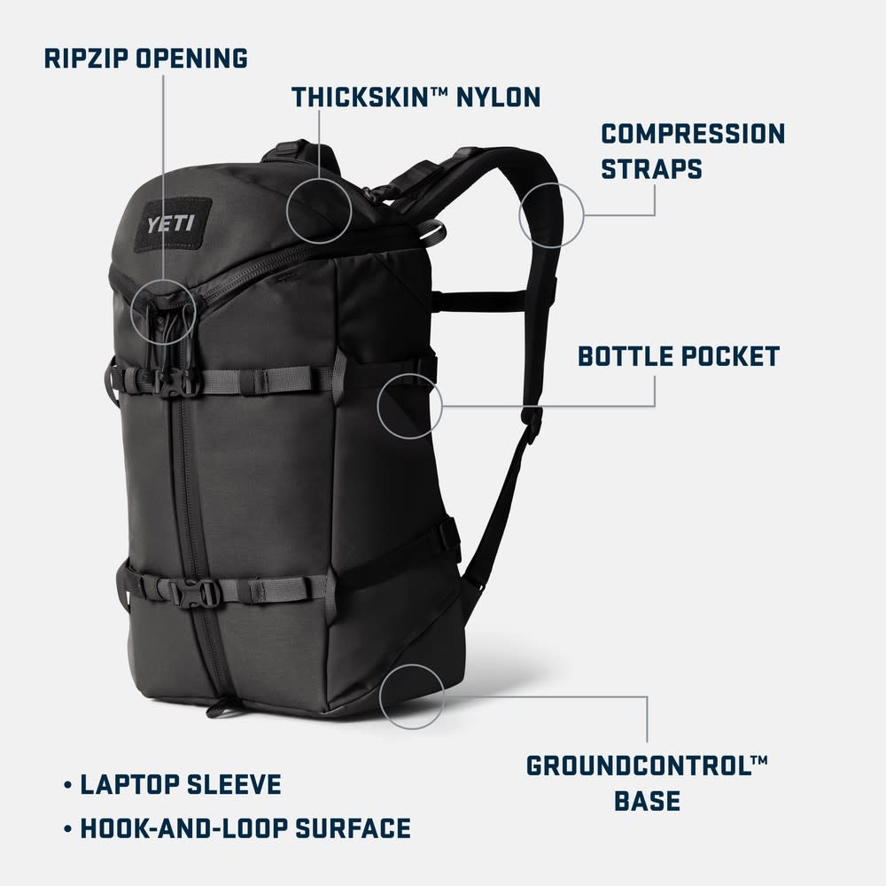 Yeti Ranchero 22L RipZip Opening Backpack RANCH22LY175