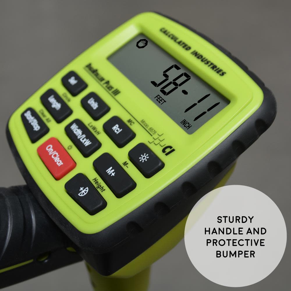 Calculated Industries DigiRoller Plus III Digital Measuring Wheel 6575 for sale online 