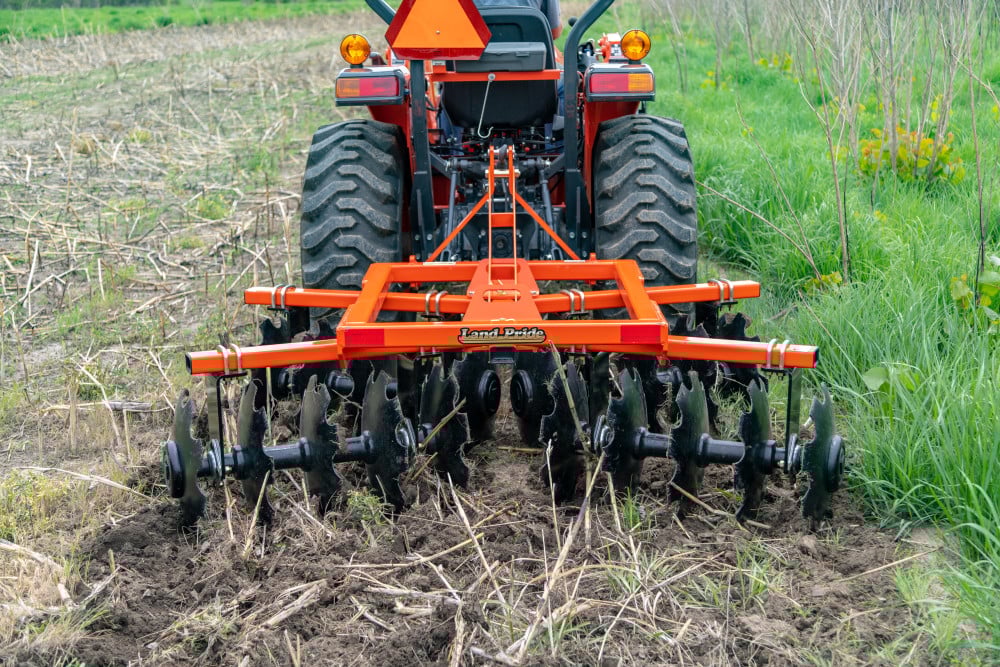 りーこ Land Pride 72 Inch Disc Harrow For Kubota 65HP L, MX, M