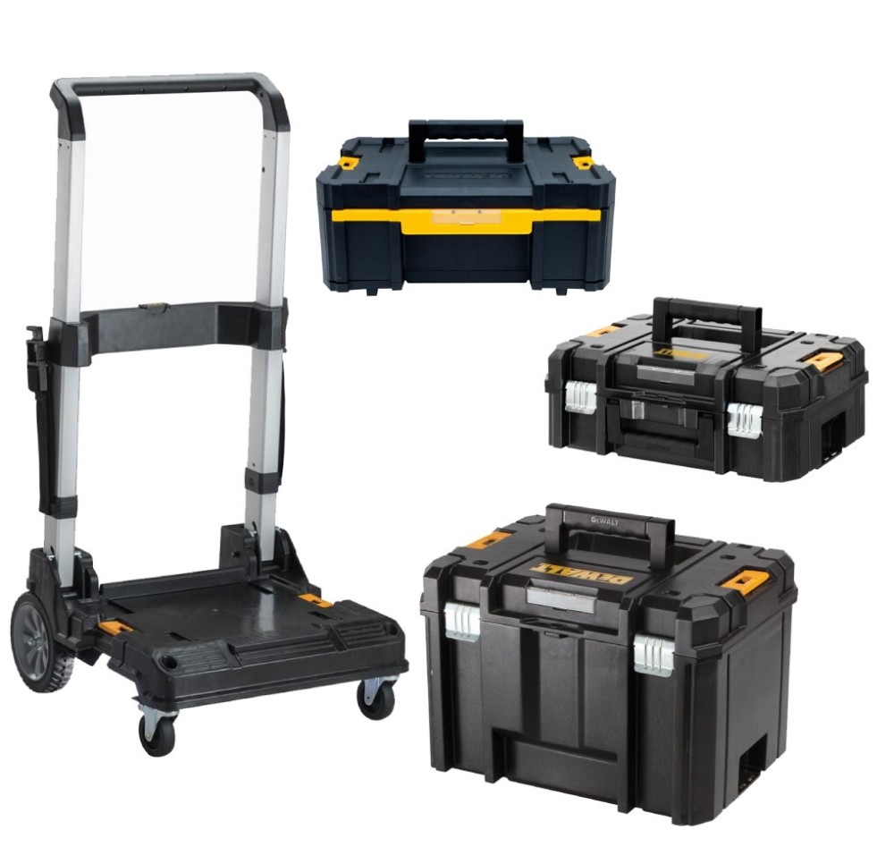 DEWALT TSTAK 17 In. W x 39 In. H x 20-1/8 In. L Mobile Storage Tool Cart -  Town Hardware & General Store