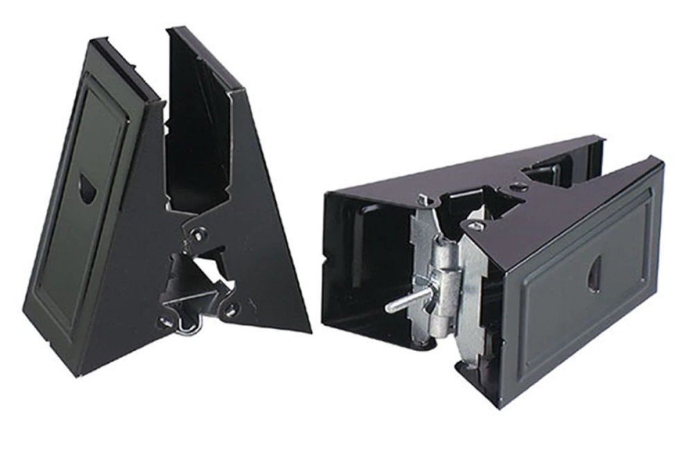 

Fulton Corporation Sawhorse Brackets Black
