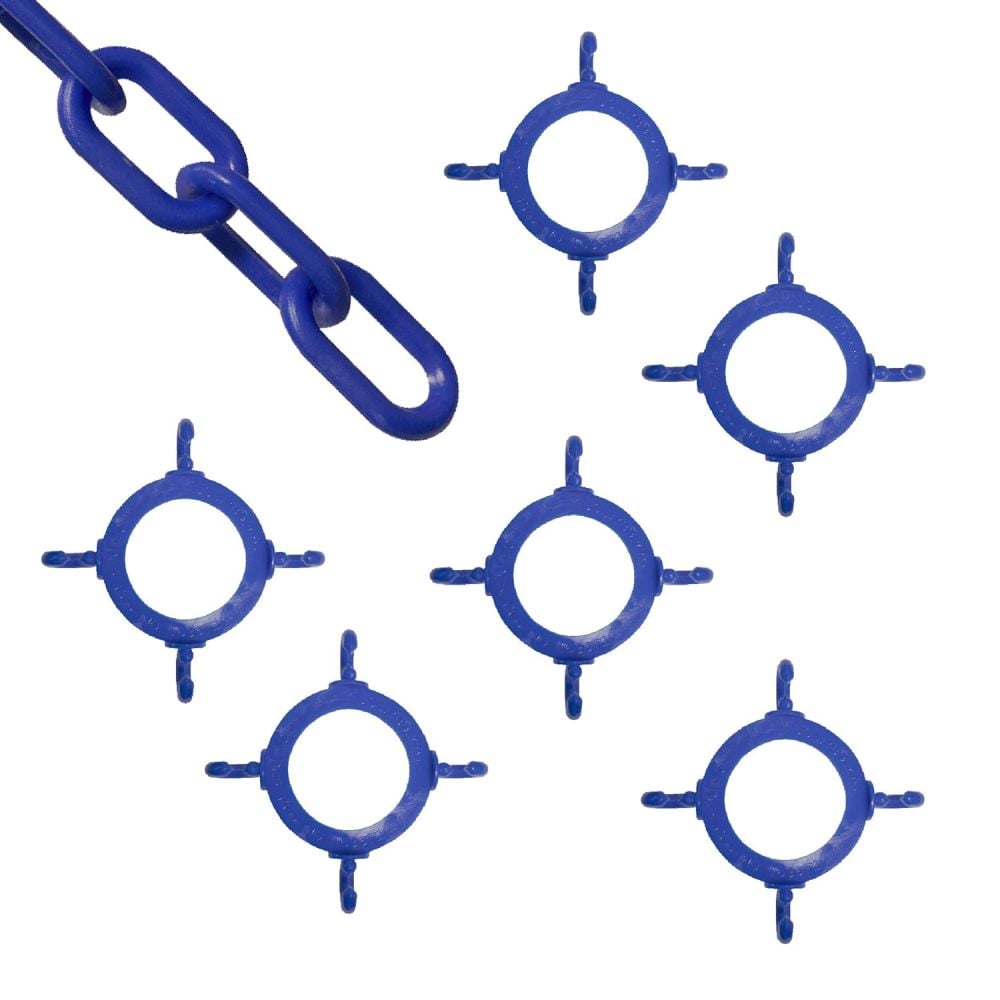 Mr Chain Six Cone Chain Connector Kit with Plastic Chain Blue 97406 ...