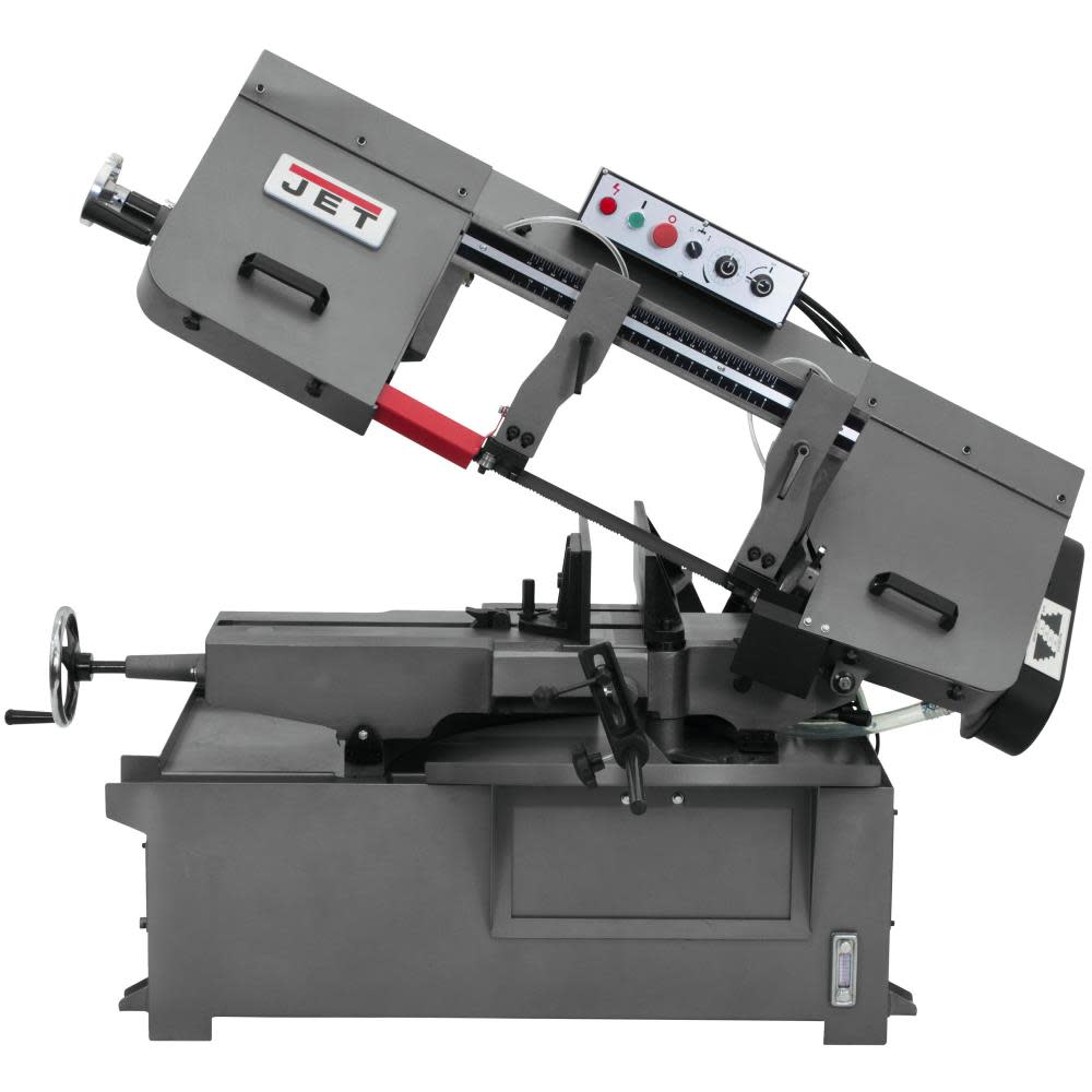 JET 10 In. Horizontal Mitering Bandsaw 3 HP 230/460 V 3Ph
