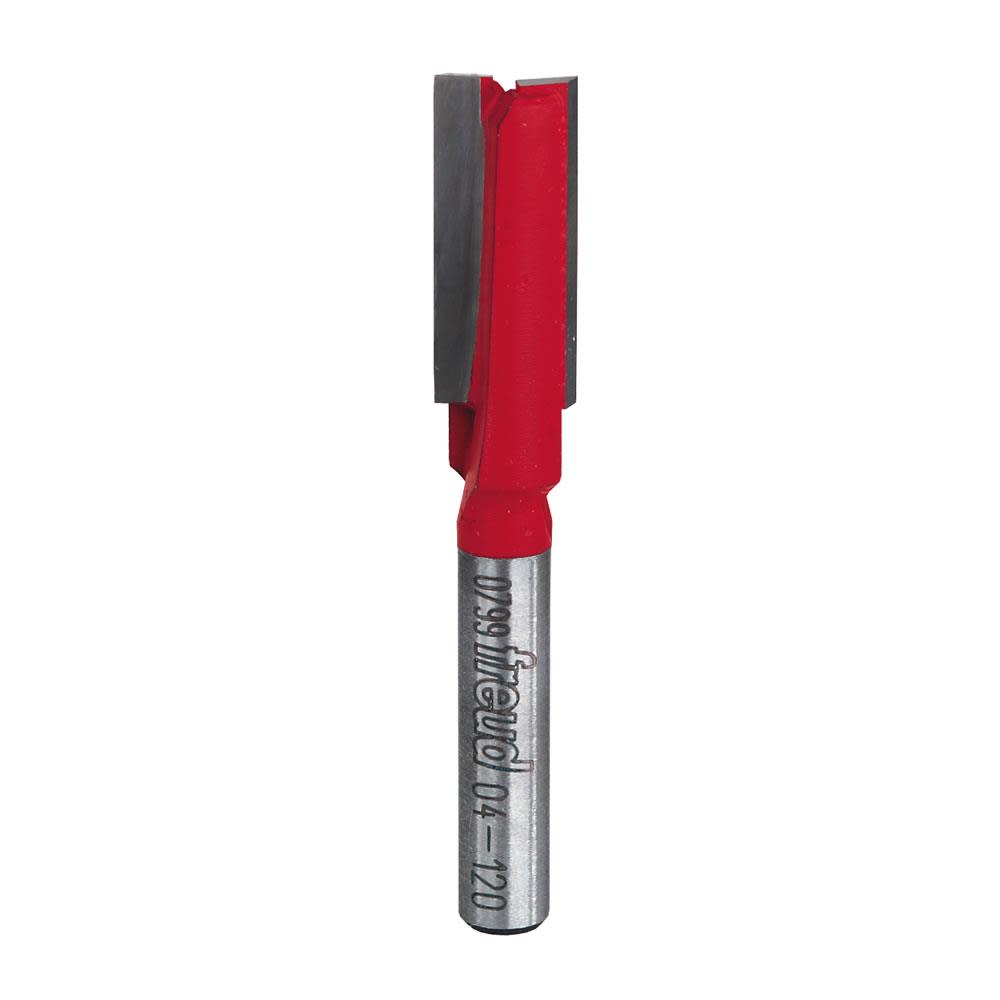 Freud 3/8 In. (Dia.) Double Flute Straight Bit with 1/4 In. Shank