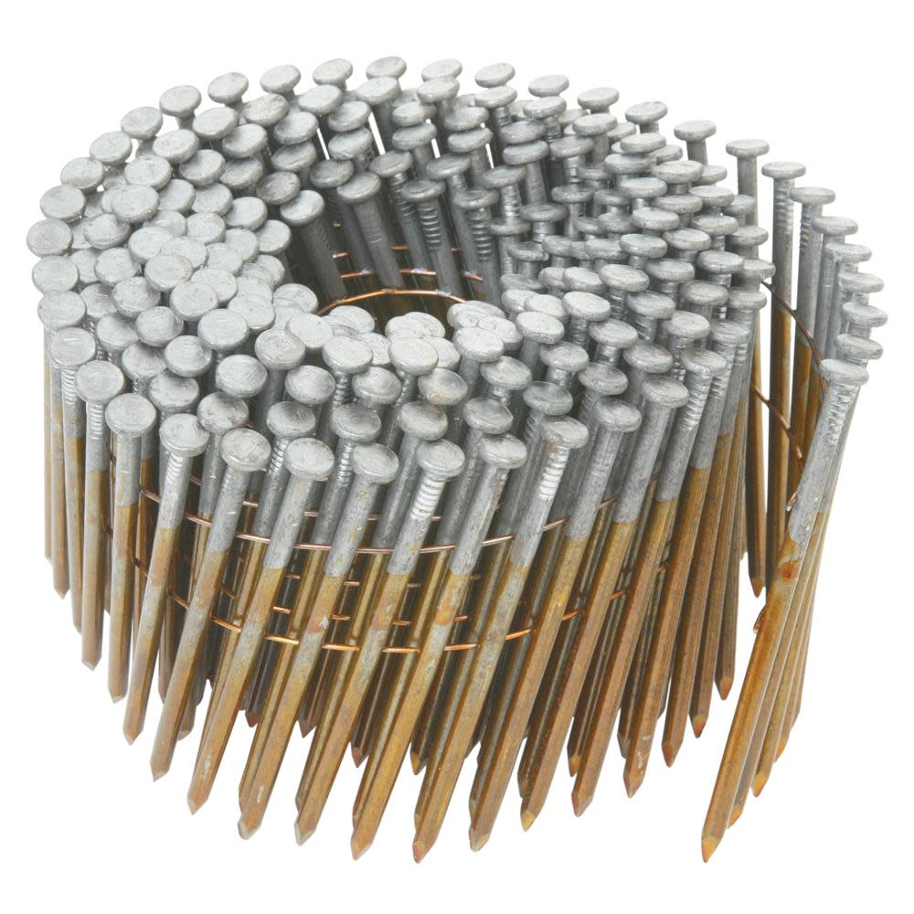 

Hitachi 3 In. x .131 Smooth Full Round Head Bright Basic Wire Coil Framing Nails