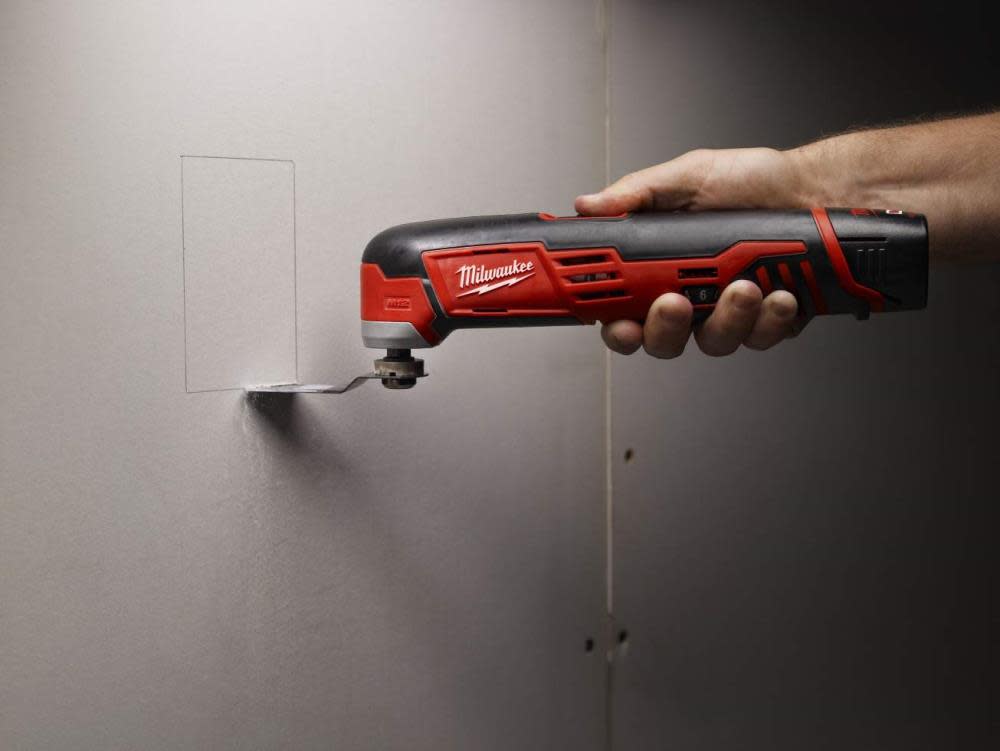 Sanding Pad MILWAUKEE'S 2426-20 M12 12 Volt Redlithium Ion 20,000 OPM Variable Speed Cordless Multi Tool with Multi-Use Blade and Multi-Grit Sanding Papers Battery Not Included, Power Tool Only Sanding Pad MILWAUKEE'S 2426-20 M12 12 Volt Redlithium Ion 20,000 OPM Variable Speed Cordless Multi Tool with Multi-Use Blade and Multi-Grit Sanding Papers Battery Not Included, Power Tool Only