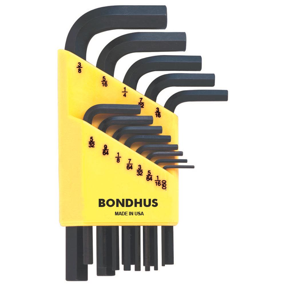 

Bondhus Hex L-Wrench Set - Short