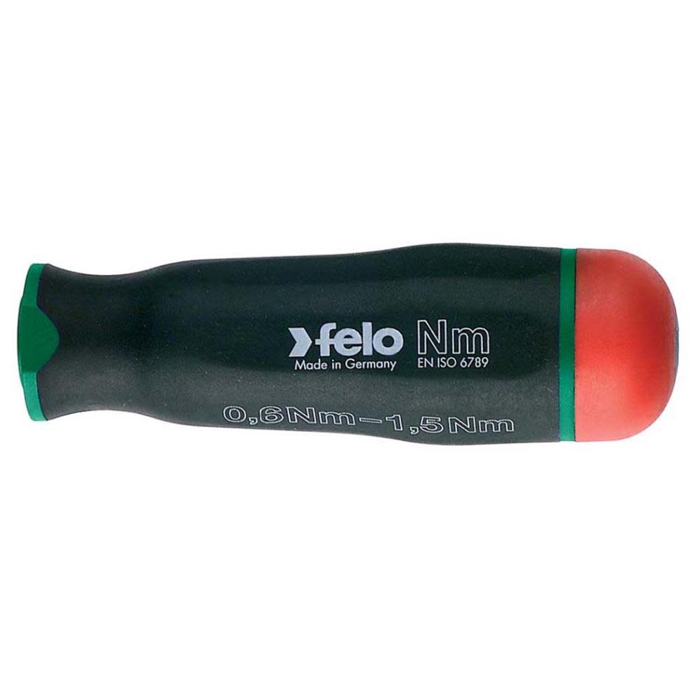 

Felo Torque Limiting Handle. 5.3 to 13.3 Lb-In. Handle Length: 4 In.