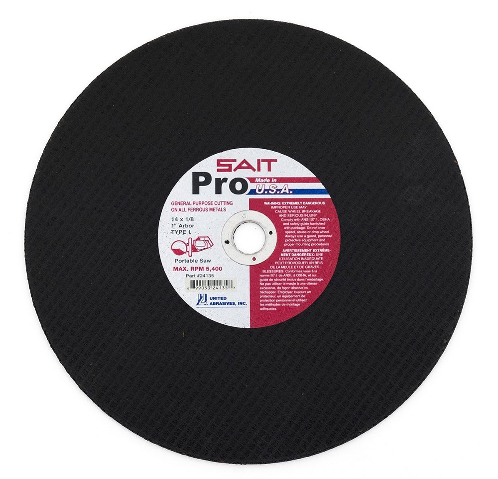 

United Abrasives 14" Pro Metal Grinding Wheel