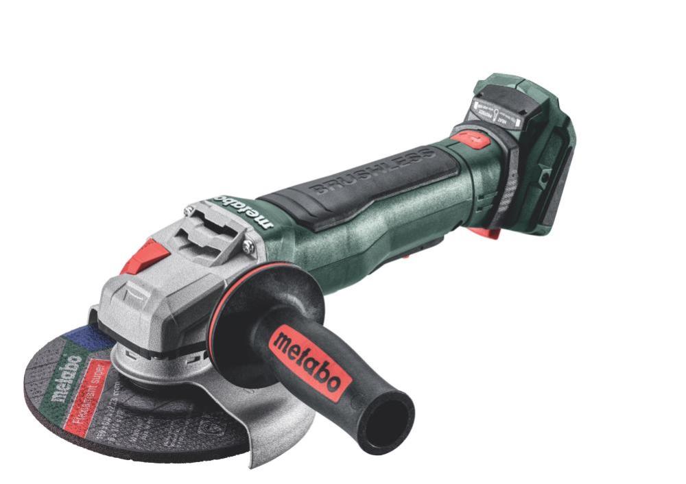 

Metabo WPB 18 LT BL 11-150 Quick6 Braking Angle Grinder