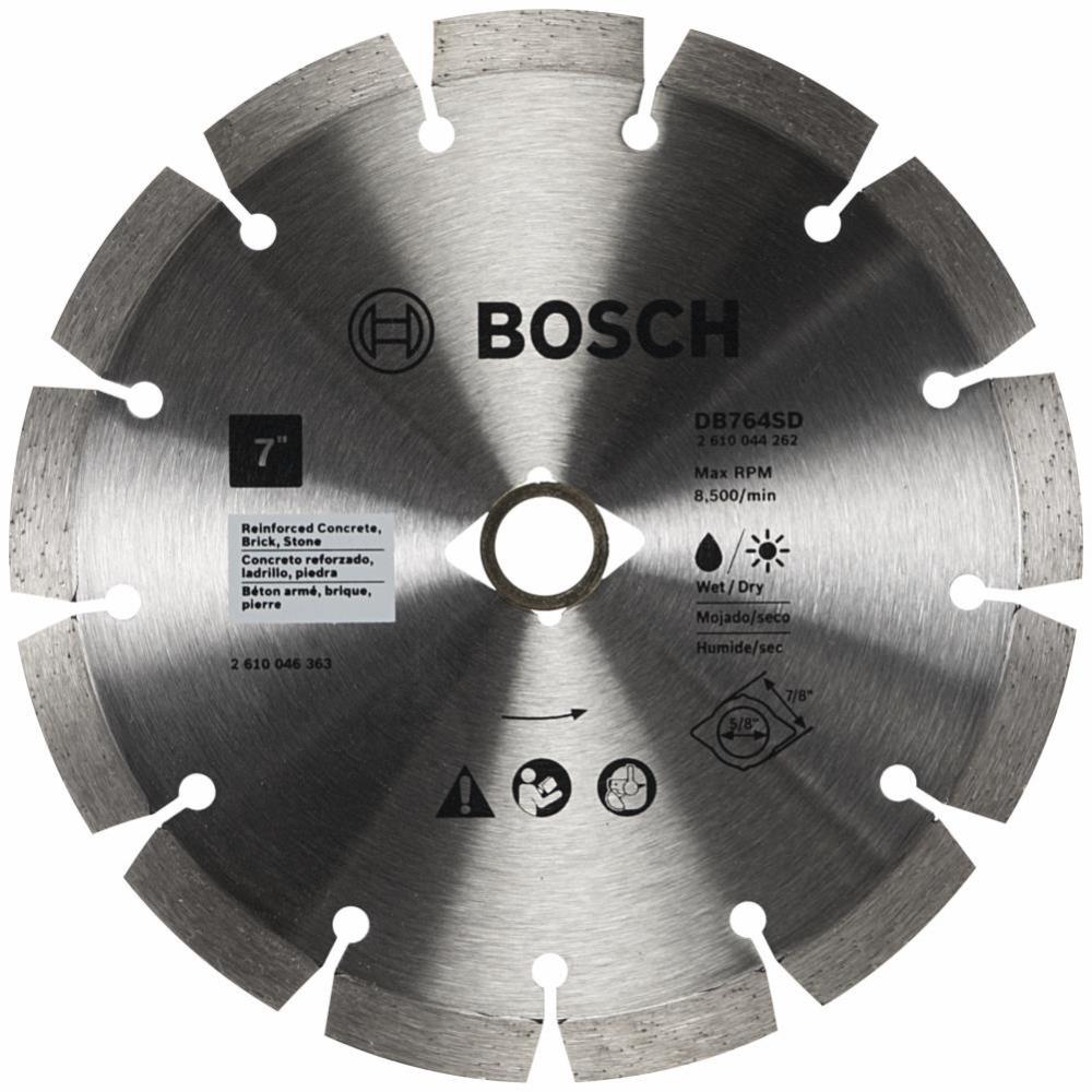 

Bosch 7" Standard Segmented Rim Diamond Blade with DKO for Hard Materials